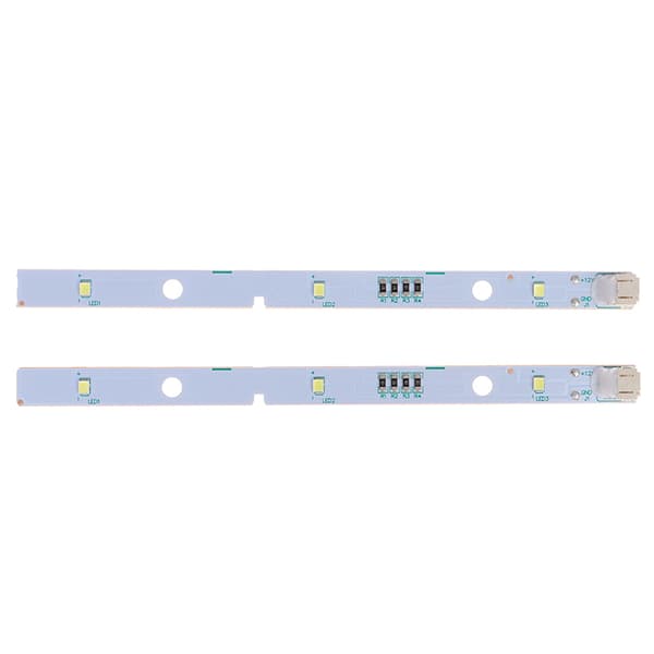 [2F]2PCS LED-ljuslist för RONGSHENG/HISENSE kylskåp 2PCS