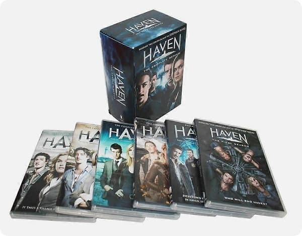Haven: Hele Serien Sæson 1-6 (DVD, 24-Disc Samling) engelsk version