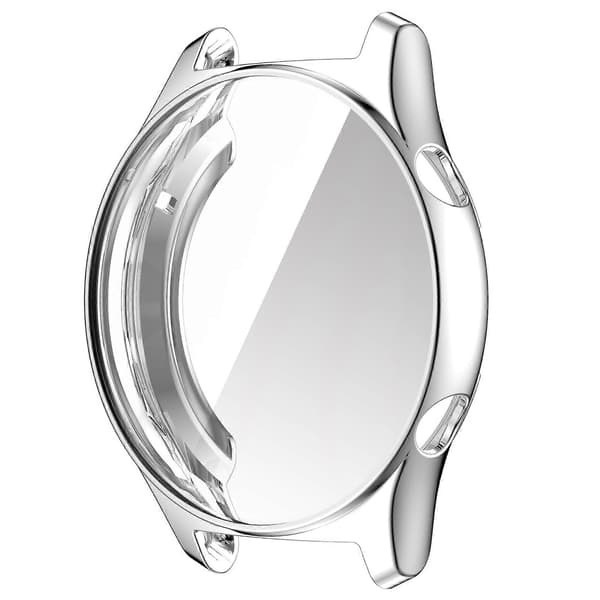 For Honor Watch GS 3 Full Coverage TPU Electroplating Watch Case Silver
