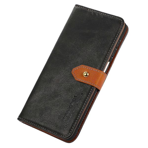 För Google Pixel 9 Magnetiskt Flip PU Läderfodral Mobiltelefon Stativskydd Black