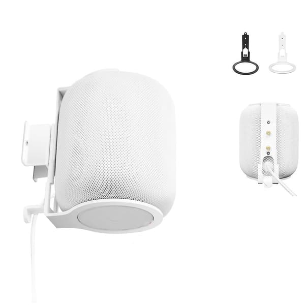 Väggmonterad högtalarhållare Säker högtalarhållare Fäste för HomePod 2 White