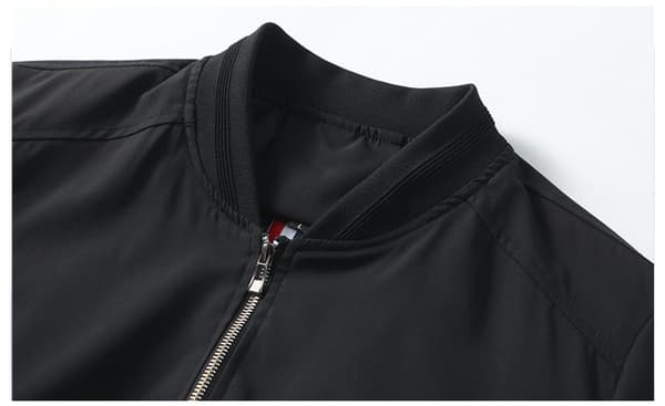 Herre Bomberjakke Varsity Flight Jacket Sort Black XL
