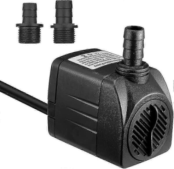 【2F】Dränkbar pump 25W för fontän med 48 timmars torrkörning