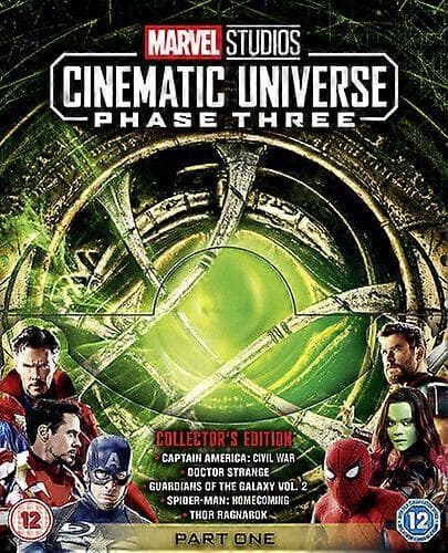 Marvel Studios Cinematic Universe Phase Three - Del én (2018) Chris Region 2 Blu-ray Blu-ray