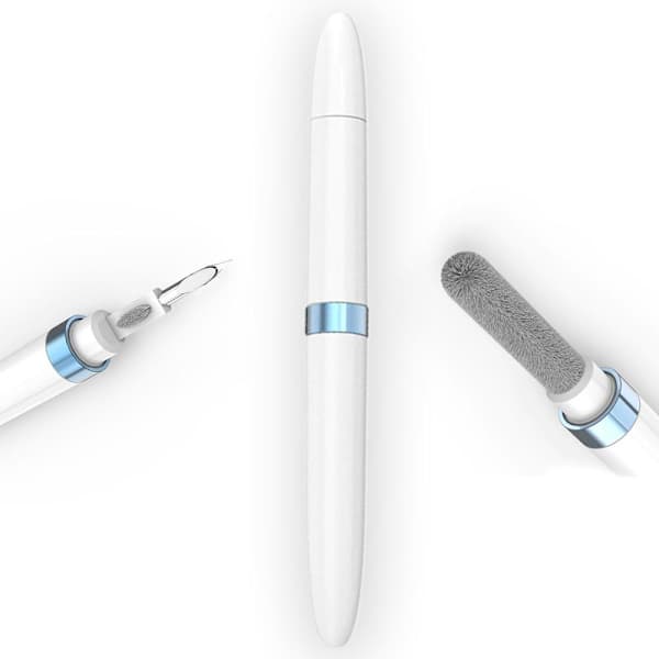 Rensepen - Rengør Airpods & ørepropper Hvid