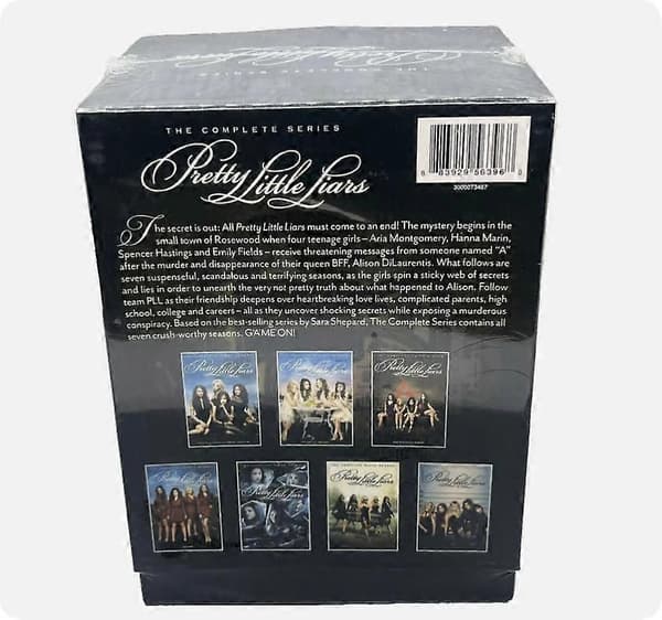 PRETTY LITTLE LIARS DEN KOMPLETTE SERIE SÆSON 1-7 (DVD 36-Disc)