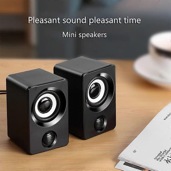 Bærbar Minihøyttaler Multimedie Stereolyd Minihøyttalere Høyttaler Röd