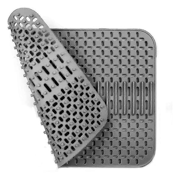 Silikon tørkematte for oppvask, multifunksjonell, vaskematte, varmebestandig og sklisikker oppvaskdrenering
