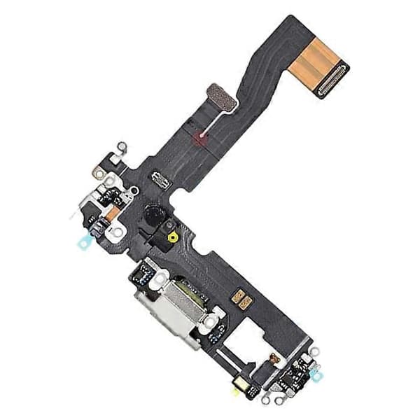 (Ny) KOMPATIBEL Laddningsport Flexkabel för iPhone 12 White