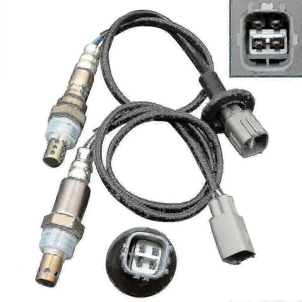 2st Syresensor O2 Sensor 1 2 kompatibel med 04-07 2008 2009 Prius 1.5l Övre+nedre
