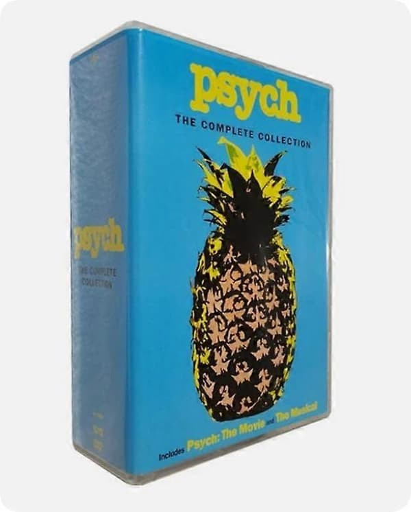 Psych: Den komplette serie sæson 1-8 (DVD, 32-disc boksæt) Ny