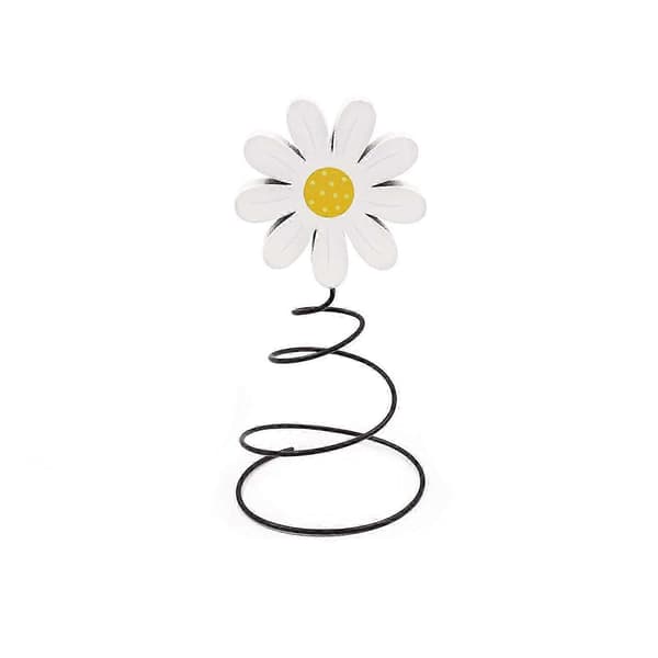 Daisy Tiered Tray Decor Vår Sommar Daisy Decor Rustika Träblocksskyltar Lantlig Heminredning Inflyttningspresentidéer Set om 3 BBM[2F]