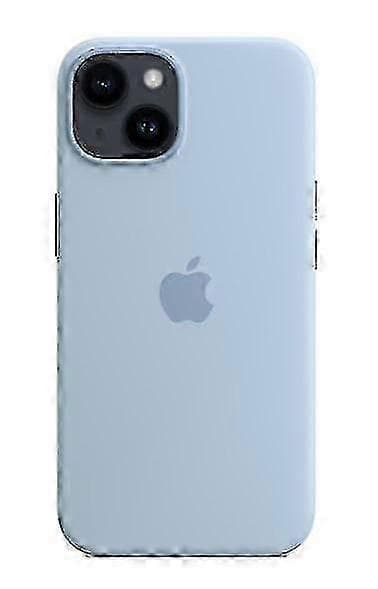 Silikonskal Kompatibelt med iPhone 14 - Mjuk Touch, Stötsäkert, Slimmat Skyddsskal Sky Sky