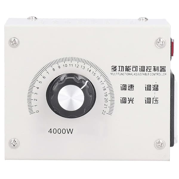 4000W SCR spenningsregulator dimmer høyeffekts elektronisk tyristorkontroller AC110/