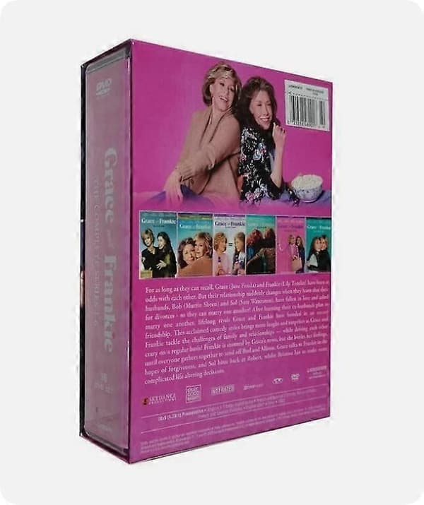 Grace and Frankie The Complete Series 18 DVD Set Seasons 1-6 engelsk version