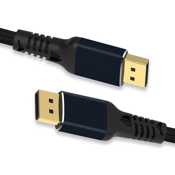 1/2/3 meter DisplayPort 2.0-kabel 16K 60Hz 80Gbps datamaskinkontaktadapterkabel 1m