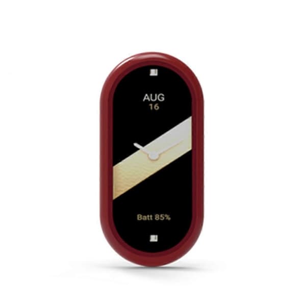 Bekvämt ramskydd för 8/8 NFC Anti-scratch klockhus Red