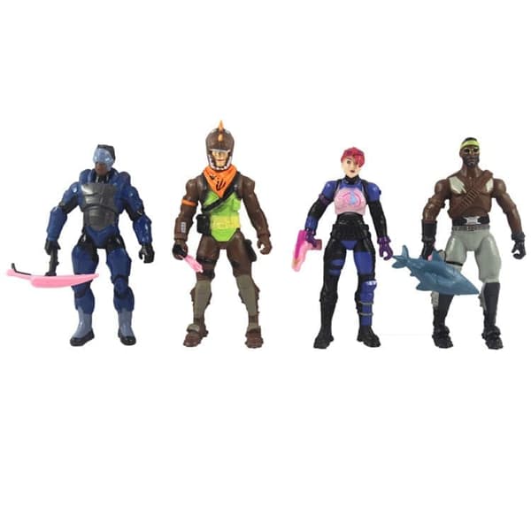 8/12 st Fortnite Figurer 9-11 CM Julklappar C