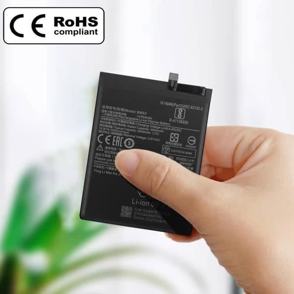 Internt batteri - XIAOMI - Mi 10T/10T Pro - 5000mAh - Erstatter BM53 - Lithium-ion