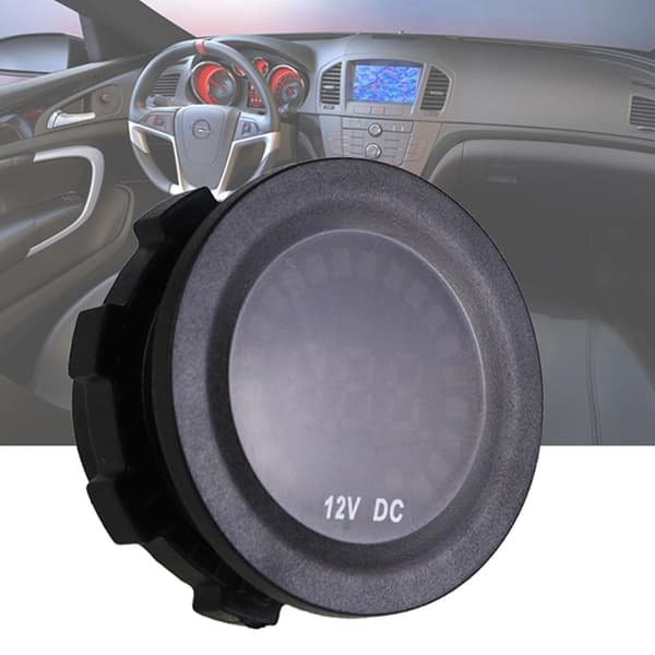 Bil Voltmeter Digital Voltmeter Volt Meter LCD Panel Tester Auto Motorsykkel 12V