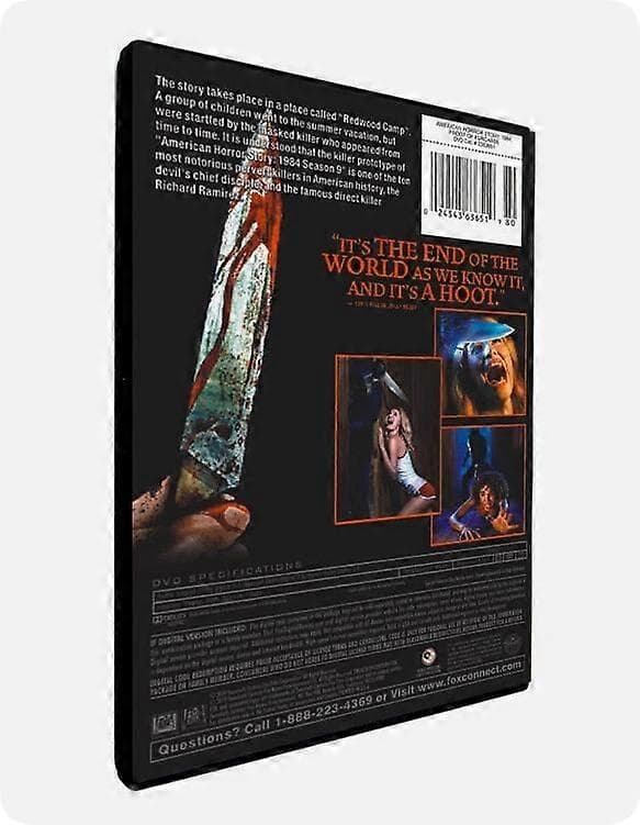 Network Edition American Horror Story: 1984 [Sesong 9] DVD engelsk versjon [3 disker]