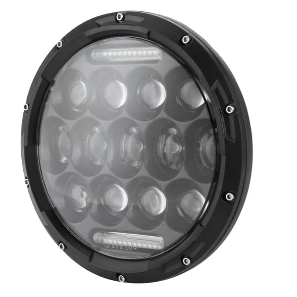 7 Tommer 75W LED Hovedlykt 6500K Høy Effektivitet For Jeep Wrangler