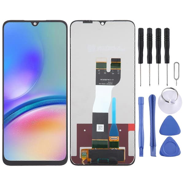 Til Samsung Galaxy A05s SM057F KOMPATIBEL LCD-skærm med digitizer komplet montering