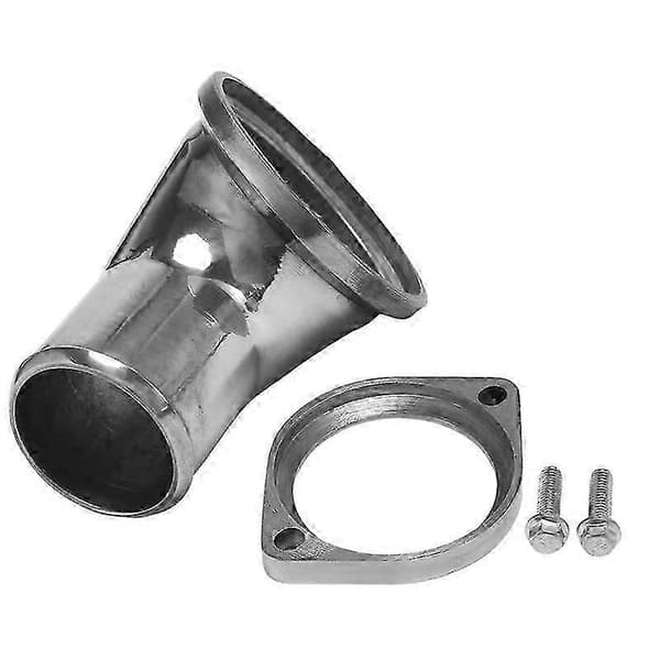 BBC 45 svängbar vattenhals termostathus för V8 350 454 Silver Silver