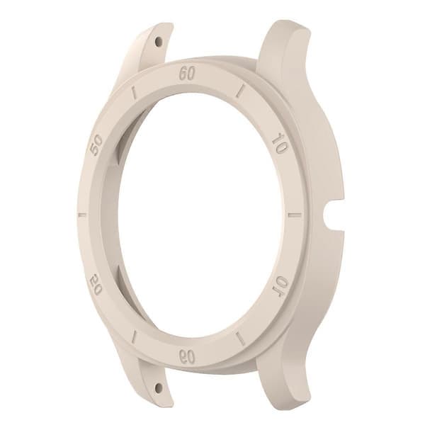 For Huawei Watch GT Cyber PC Hollow Watch Protective Case Ivory White