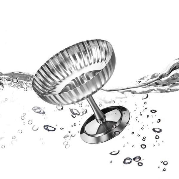 Sokkelbase Sundae Serveringsskålsett, 2-delt dessertkopper i rustfritt stål for iskrem, yoghurt, frukt og bordservering Multi Multi