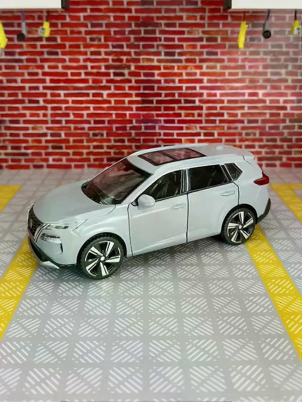 Nissan Qashqai Modelpynt SUV Legesæt 32 Dele Legetøjsgave til Børn black