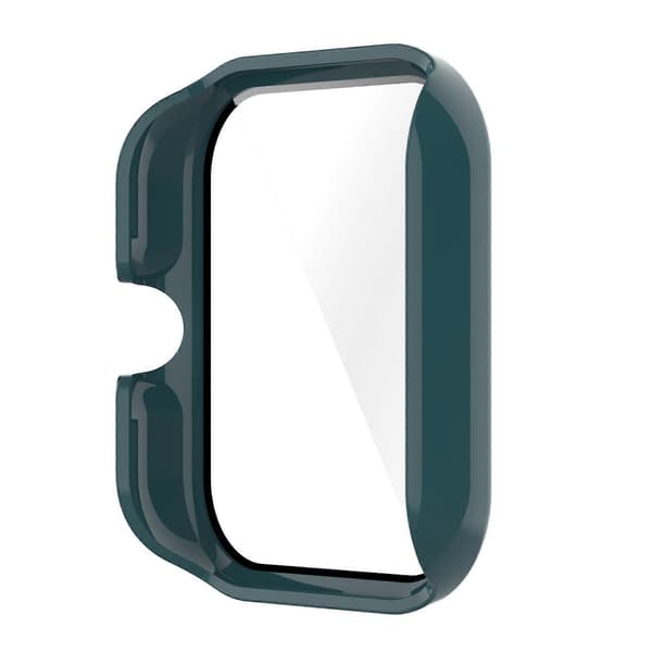För Amazfit GTS 3 PC + Skärmskydd i härdat glas Pine Needle Green