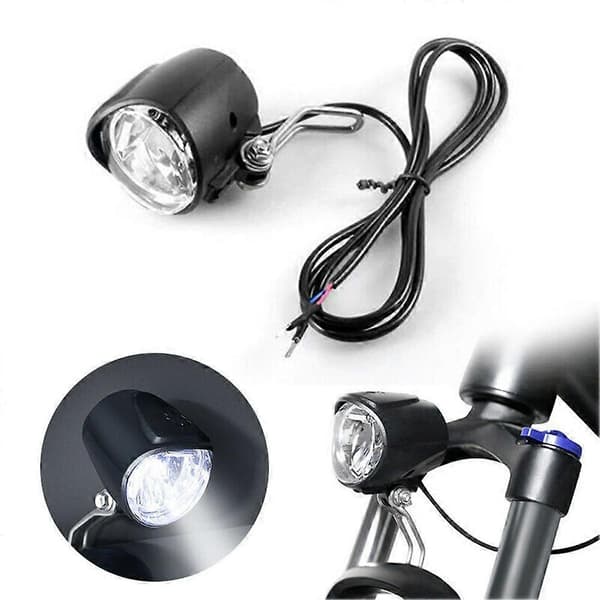 Vanntett LED-lys for elsykkel/elsykkel, frontlys