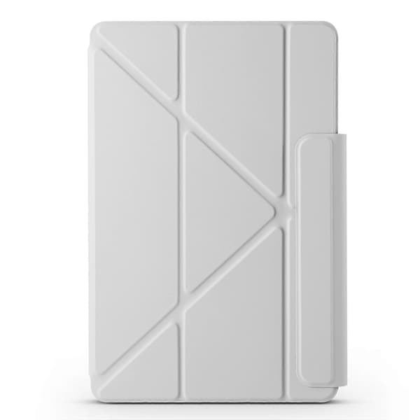 Fast Spänne Magnetisk Deformation Läderfodral för Honor MagicPad 2 12.3 Grey