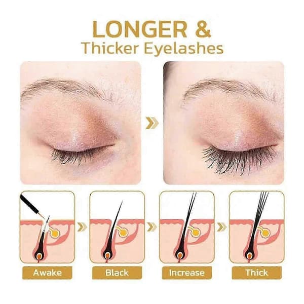 【2F】Grande Lash Md Vippe- og Brynforsterker for Lengde og Fylde 4ml Ny Ankomst 2pcs