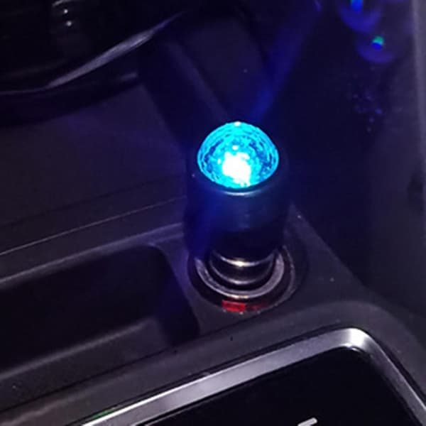 Mini Rhythm Light LED Fargerik Gratis Kabling RGB Bil Hjem Interiørdekorasjon