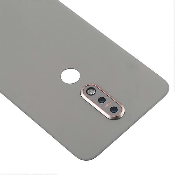(Nytt) Batteribakdeksel til Nokia 7.1 (sølv) Silver