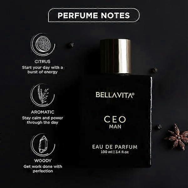 【2F】Luksuriøst parfymesett for menn 2x100ml Langvarig tre- og sitrusduftduo for dag til natt2F