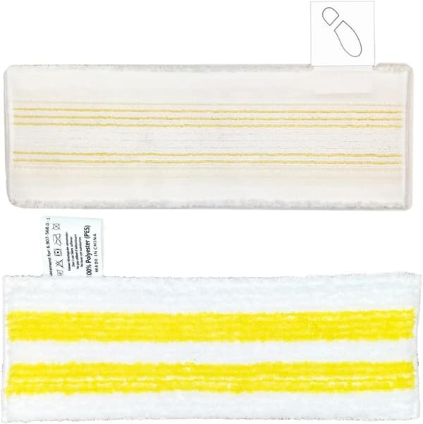8 stk. dampmoppeputer til SC2 SC3 SC4 SC5 damprenser mikrofiber moppekluter