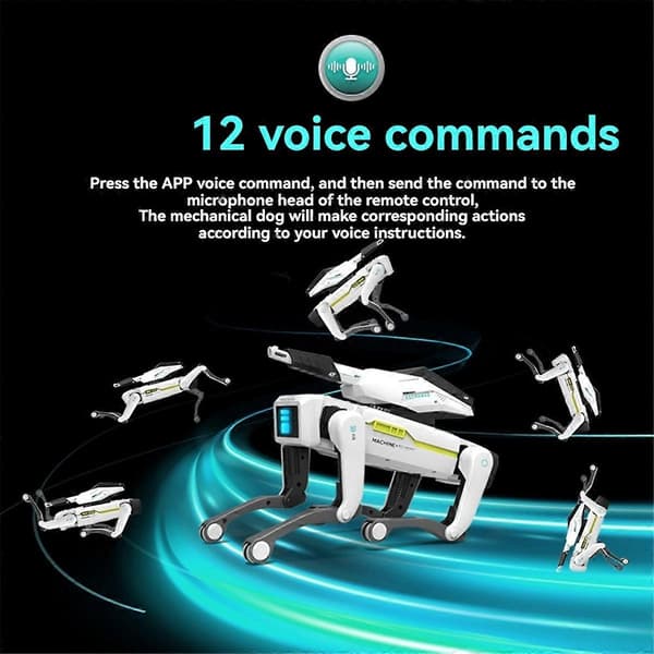 [2F]Intelligent maskinhund stemmedialog AI-robot telefonfjernkontroll