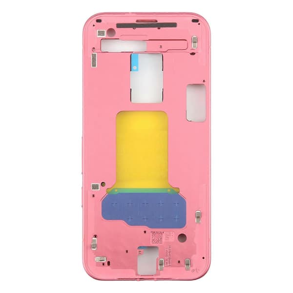 (Ny) For Google Pixel 9a KOMPATIBEL Midtrammeinnfatning Pink