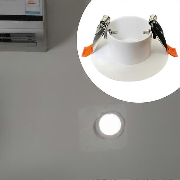 Takskyddsplatta Dekorativ Panel Enkel Installation Väggmonterad Downlight Hål S