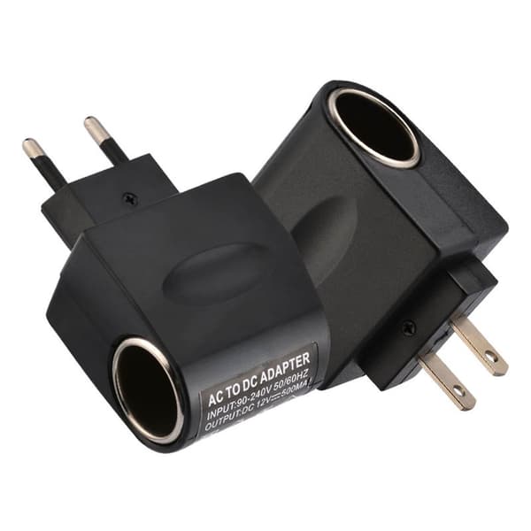 AC 220V til DC 12V strømplugg sigarettenneromformeruttak for bilduft