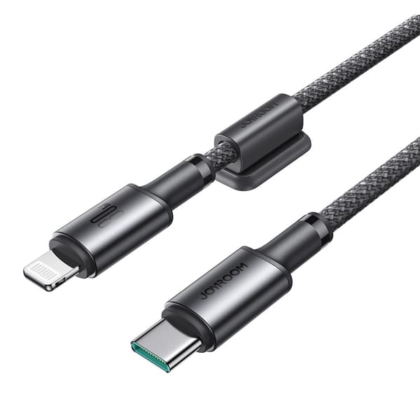 Joyroom S-A50 3A USB-C - Lightning Kabel 60W 1.2m - Grå Grå 30