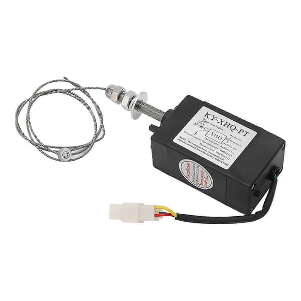 Dieselmotor Stopp Solenoidventil Servomotor Kontroll Generator Avstengnings Solenoidventil Strøm PÅ NO 24V