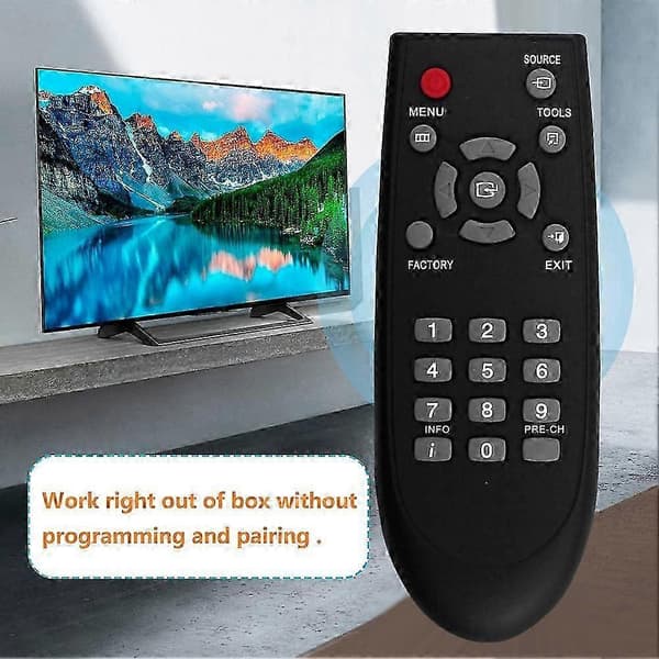 AA81-00243A erstatningsfjernkontroll for AA8100243A TM930 fjernkontroll Black