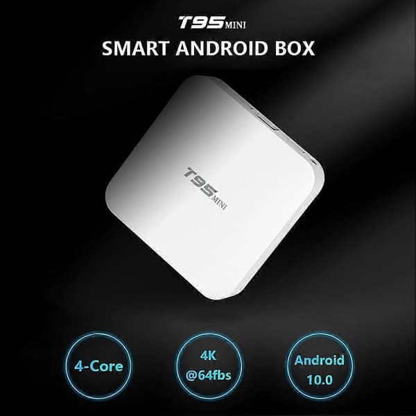 T95MINI 4K HD nettverks-TV-dekoder, 1 GB + 8 GB AU-plugg Not Specified