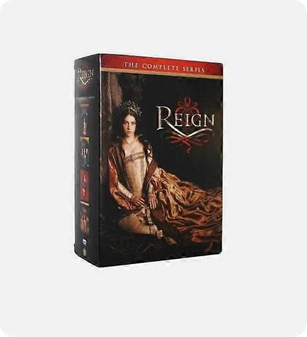 Reign: Komplett Serie Sesong 1-4 (DVD, 2017, 17-Disc Sett) engelsk versjon