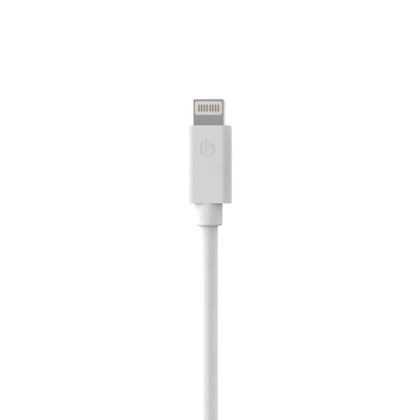 G-SP Laddkabel iPhone/iPad/Airpods MFi 3 meter - Vit Vit white