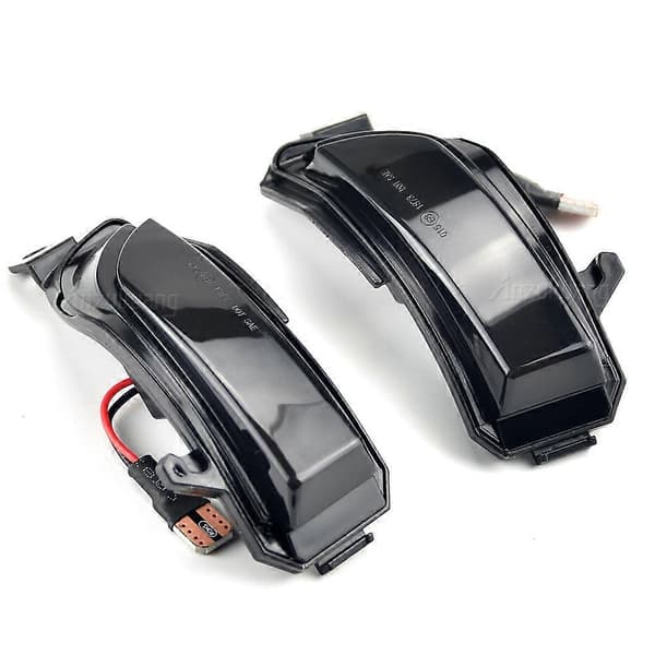 [2F]LED Dynamisk Flytande Sidobackspegel Blinkersljus För Skoda Fabia 2014 2015 Rapid -